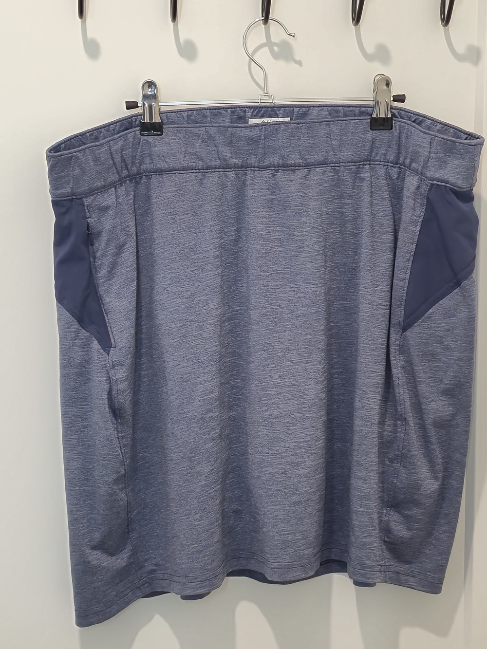 Athletic Navy Skort with Contrast Side Panels
